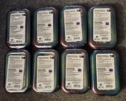 Pokemon TCG Prismatic Evolutions Set of 8 New/Sealed Mini Tins FULL ART SET! - Image 2