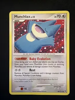 Munchlax 69/111 Common Rising Rivals Pokemon Card - Image 1