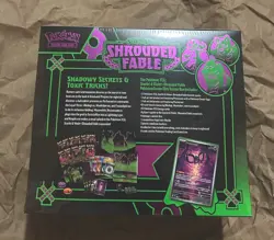 Pokemon TCG: Shrouded Fable Pokemon Center Elite Trainer Box Factory Sealed - Image 2