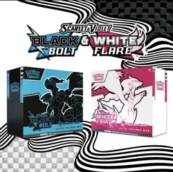 Pokemon TCG Black Bolt And White Flare Pokemon Center ETB - SEALED - Image 1