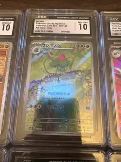 Pokemon CGC Graded Lot of 10 Slabs Cards Pristine, 151, Promo, Base Set - Image 4