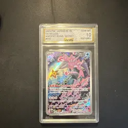 Pokemon Veluza Ancient Roar Secret Rare Holo #070 AGS Graded 10 2023 Japanese - Image 1
