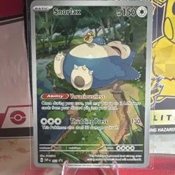 Snorlax 051 Sv: Scarlet & Violet Promo Holo 150 HP Pokemon TCG - Image 1