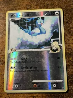 Pokemon TCG 2009 Supreme Victors Card Altaria C 49/147 Reverse Holo - Image 1