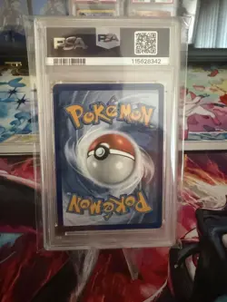 2021 POKEMON SWSH PREMIUM COLLECTION PROMO #182 FULL ART/VAPOREON VMAX PSA 9 - Image 2