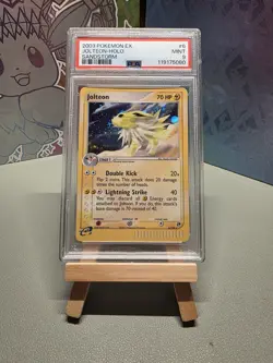 PSA 9 MINT Pokemon JOLTEON Holo Rare 2003 ex Sandstorm #6/100 - Image 1