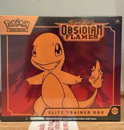 Pokemon Scarlet Violet Obsidian Flames Elite Trainer Box ETB - Image 1