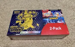 Pokemon Surging Sparks Elite Trainer Box (ETB) and Booster Bundle Costco 2-Pack - Image 1