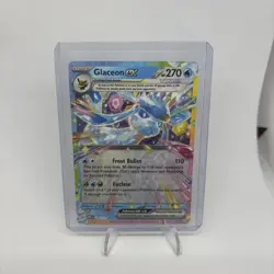 Pokemon Glaceon ex 026/131 Prismatic Evolutions Holofoil 26/131 English - Image 1