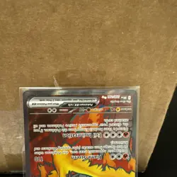 Pokemon Team Rocket's Moltres ex 208/182 English near mint ships fast - Image 2