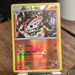 Pokemon Team Magma's Lairon Double Crisis Reverse Holo Uncommon 13/34 HP90 Engl… - Image 1
