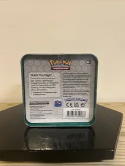 Sealed Pokemon Stacking Tin Grass Meganium 2022 – Discontinued – Collectible Tin - Image 4