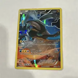 Black Kyurem XY80 Holo Dragon 120 HP Thunder Nail Frozen Slice Pokemon TCG - Image 1