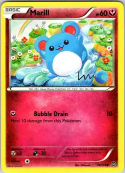 Marill 76/114 XY - Steam Siege Pokemon TCG LP Normal - Image 1