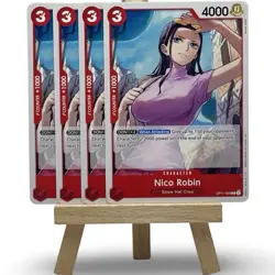 One Piece TCG OP11-009 Nico Robin (C) A Fist of Divine Speed x4 Playset - Image 1