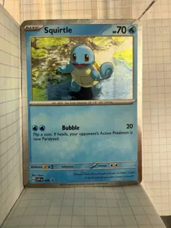 Squirtle - (Cosmos Holo) Promo SV: Scarlet & Violet Promo Cards 048 NM - Image 1