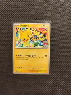 2025 World Championships Pikachu SVP 225 Pokemon card tcg Promo english nm 151 - Image 1