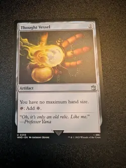 Thought Vessel 0255 Non Foil Uncommon Doctor Who Commander MTG Near Mint - Image 1