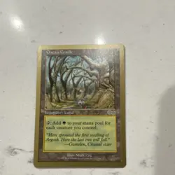 Wizards Magic Gaea's Cradle Legendary Land Urza's Saga Rare Regular 1999 - Image 1