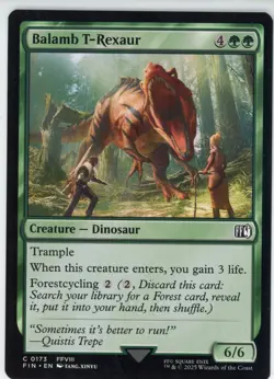 Magic the Gathering Final Fantasy Green Standard Regular Singles - Image 3