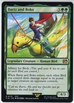 Magic the Gathering Final Fantasy Green Standard Regular Singles - Image 5
