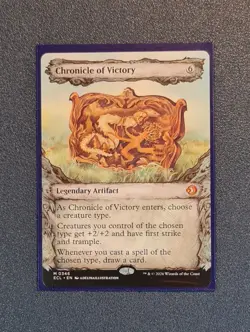 MTG Chronicle of Victory - Showcase - Lorwyn Eclipsed - ECL - Near Mint+ - Image 1