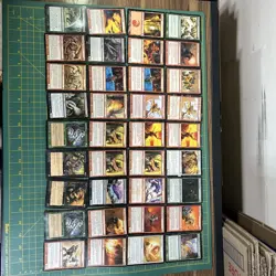 36 Cards Vintage Magic The Gathering Card 1993 - Bulk Lot Heavily Played - Image 1