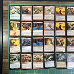 36 Cards Vintage Magic The Gathering Card 1993 - Bulk Lot Heavily Played - Image 2