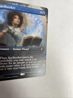 Spellseeker Borderless Nonfoil Card #0635 MTG LP - Image 2