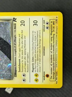 Dark Magneton 11/82 - Team Rocket Unlimited WOTC Pokemon TCG MP - Image 5