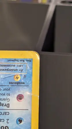 Shining Magikarp 66/64 Neo Revelation Holo Rare Pokemon Card WOTC Damaged - Image 5