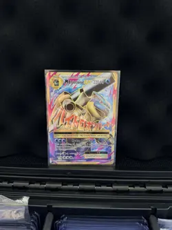 Pokemon TCG M Blastoise EX Full Art Mega Ultra Rare Holo 102/108 Evolutions NM - Image 1