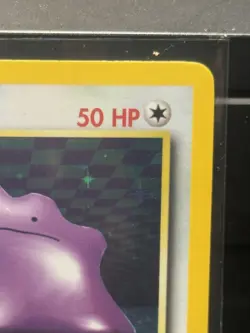 1999 Pokemon Fossil Unlimited Ditto Holo Rare 3/62 LP - Image 4