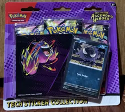Pokemon TCG Ascended Heroes Tech Sticker Collection Gastly |BRAND NEW SEALED - Image 1