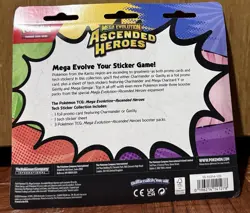Pokemon TCG Ascended Heroes Tech Sticker Collection Gastly |BRAND NEW SEALED - Image 2