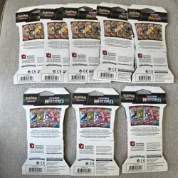 Lot of 5 Pokemon Sword Shield Vivid Voltage Sleeved 3 Battle Styles 820650807503 - Image 2