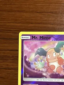 Mr. Mime Rare Reverse Holo Card 66/181 Sm-Team Up Pokemon TCG - Image 2
