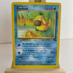 Psyduck 53/62 (Unlimited) Fossil Common Pokemon Moderate Play+ - Image 1