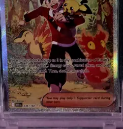 Pokemon TCG Destined Rivals Ethan's Adventure 236/182 SIR Special Illustration - Image 5