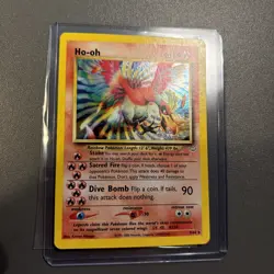 Pokemon TCG Neo Revelation Ho-Oh 7/64 Holo Rare Card WOTC Vintage - Image 1