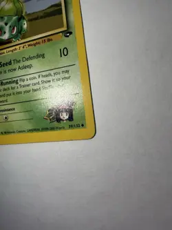 Pokemon TCG Erika's Bulbasaur Gym Challenge 1st Edition Uncommon 39/132 50 HP - Image 2