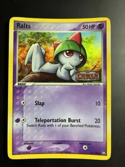 Pokemon Ralts 59/108 Ex Power Keepers Reverse Holo Stamped - Near Mint - Image 1