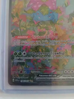 Pokemon Venusaur EX Holo Ultra Rare TCG Card Scarlet & Violet 198/165 - Image 2
