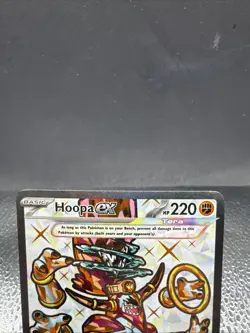 Pokemon TCG Hoopa Ex 226/182 Paradox Rift S&V Full Art Pokemon Card - Image 3