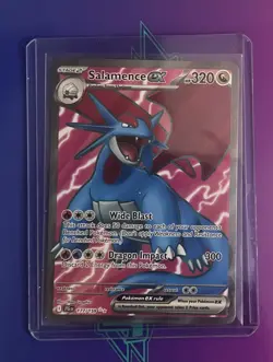 Pokemon TCG Salamence EX Full Art Holo Ultra Rare Card 177/159 Journey Together - Image 1