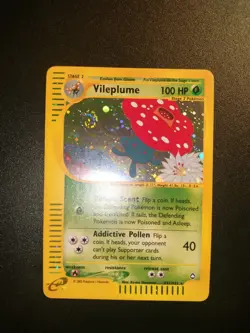 Pokemon AQUAPOLIS E-Series - H31/H32 Vileplume - Holo - ENG - SWIRL - Near Mint - Image 1