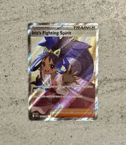 Pokemon TCG Iris's Fighting Spirit 180/159 Journey Together Ultra Rare NM Card - Image 1