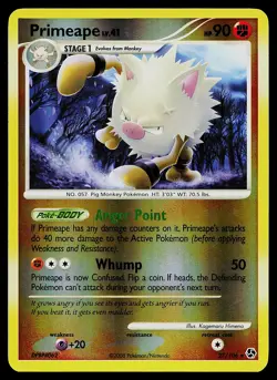 Pokemon Card - Primeape Great Encounters 27/106 Reverse Holo - Image 1