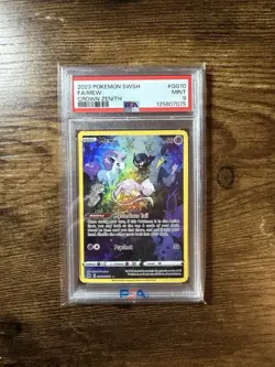 Pokemon Crown Zenith Galarian Gallery Mew GG10 Ultra Rare Holo PSA 9 - Image 1