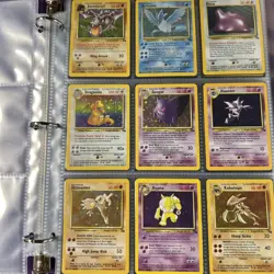 Pokemon Fossil Complete Set 62/62 Unlimited RARE HP to MP Condition - Image 1